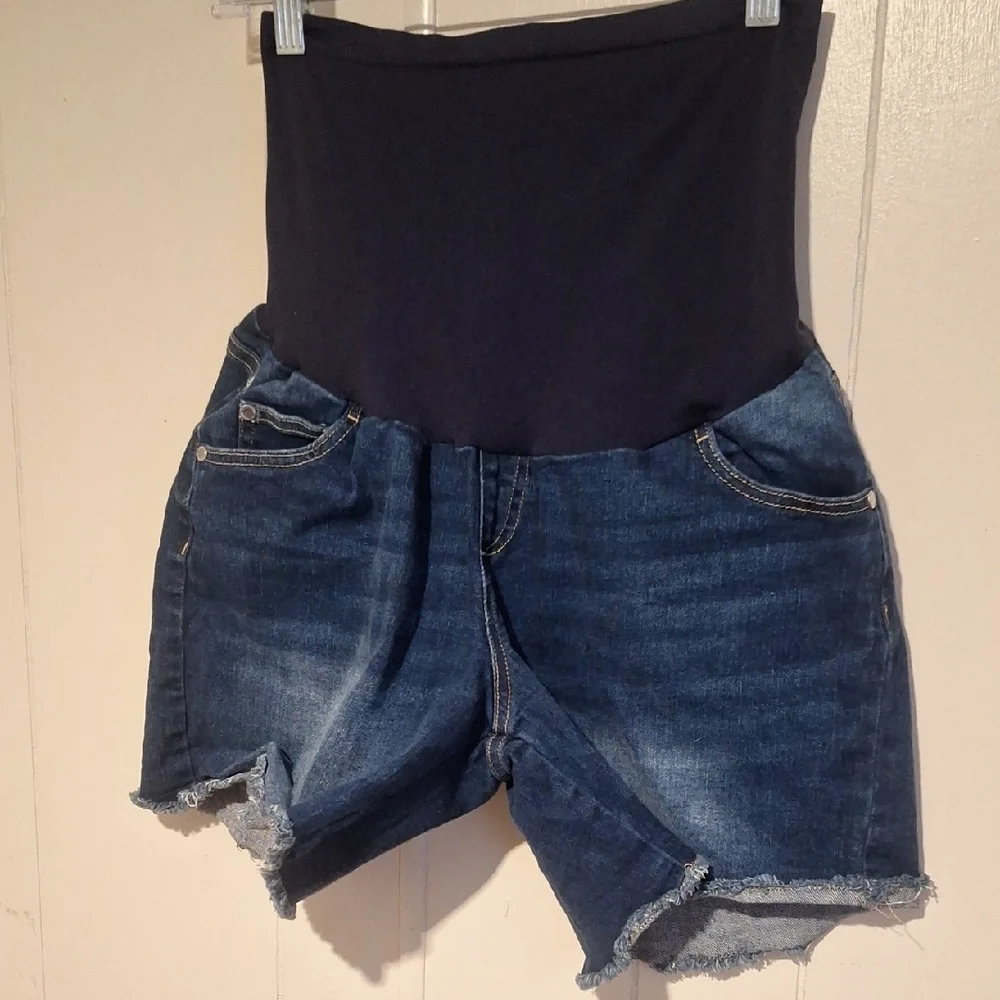 Maternity Denim Shorts Size XL